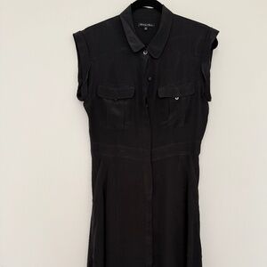 Broadway & Broome Black Button Up Dress - Size 6